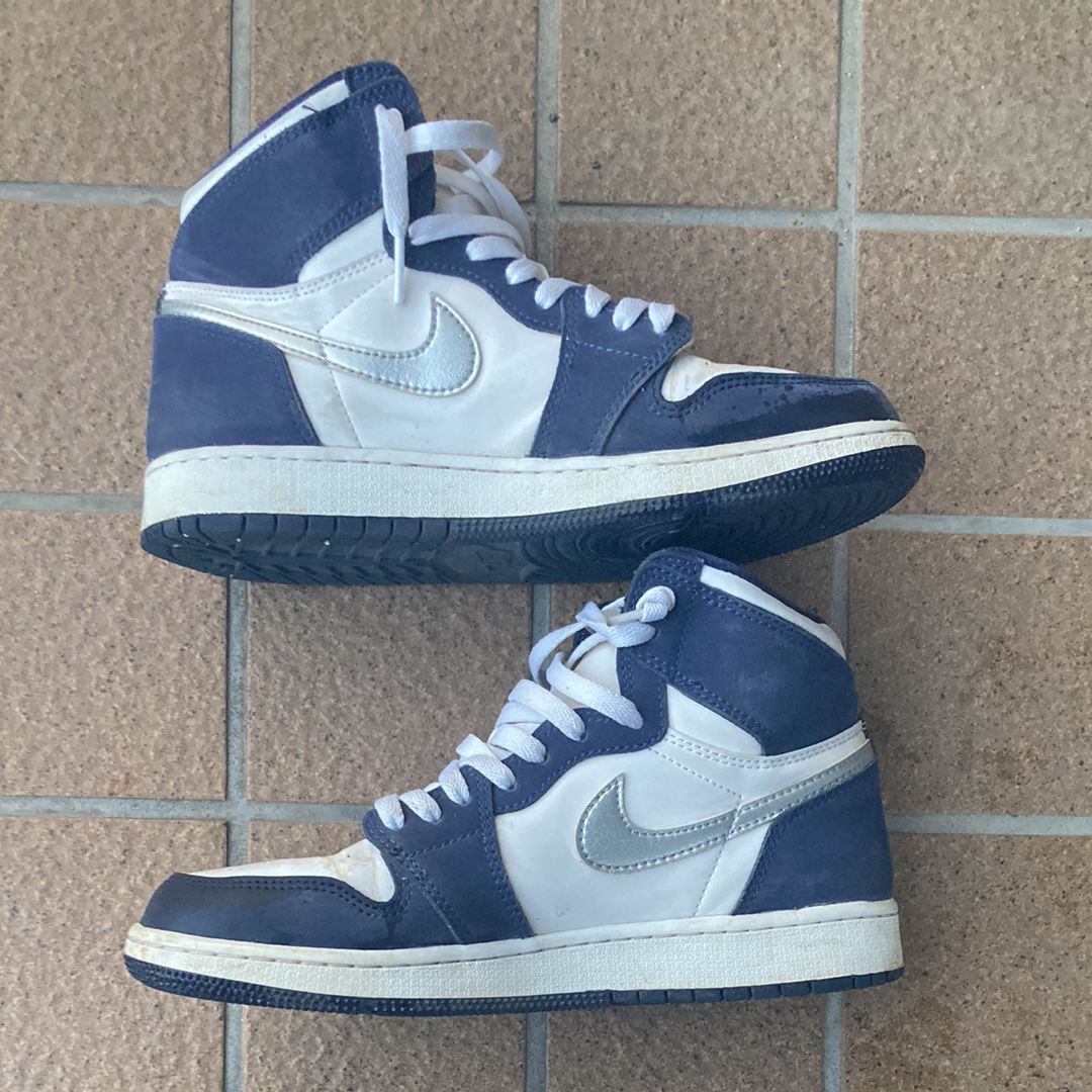 Nike GS Air Jordan 1 High OG CO.JP "Midnight Navy" (2020)(ブリーフケースなし)