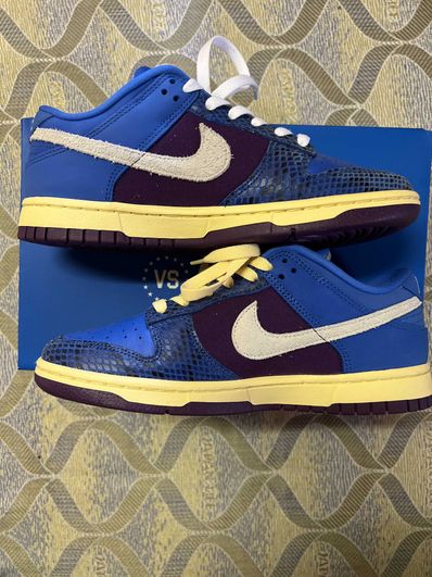 UNDEFEATED × Nike Dunk Low SP "Royal"