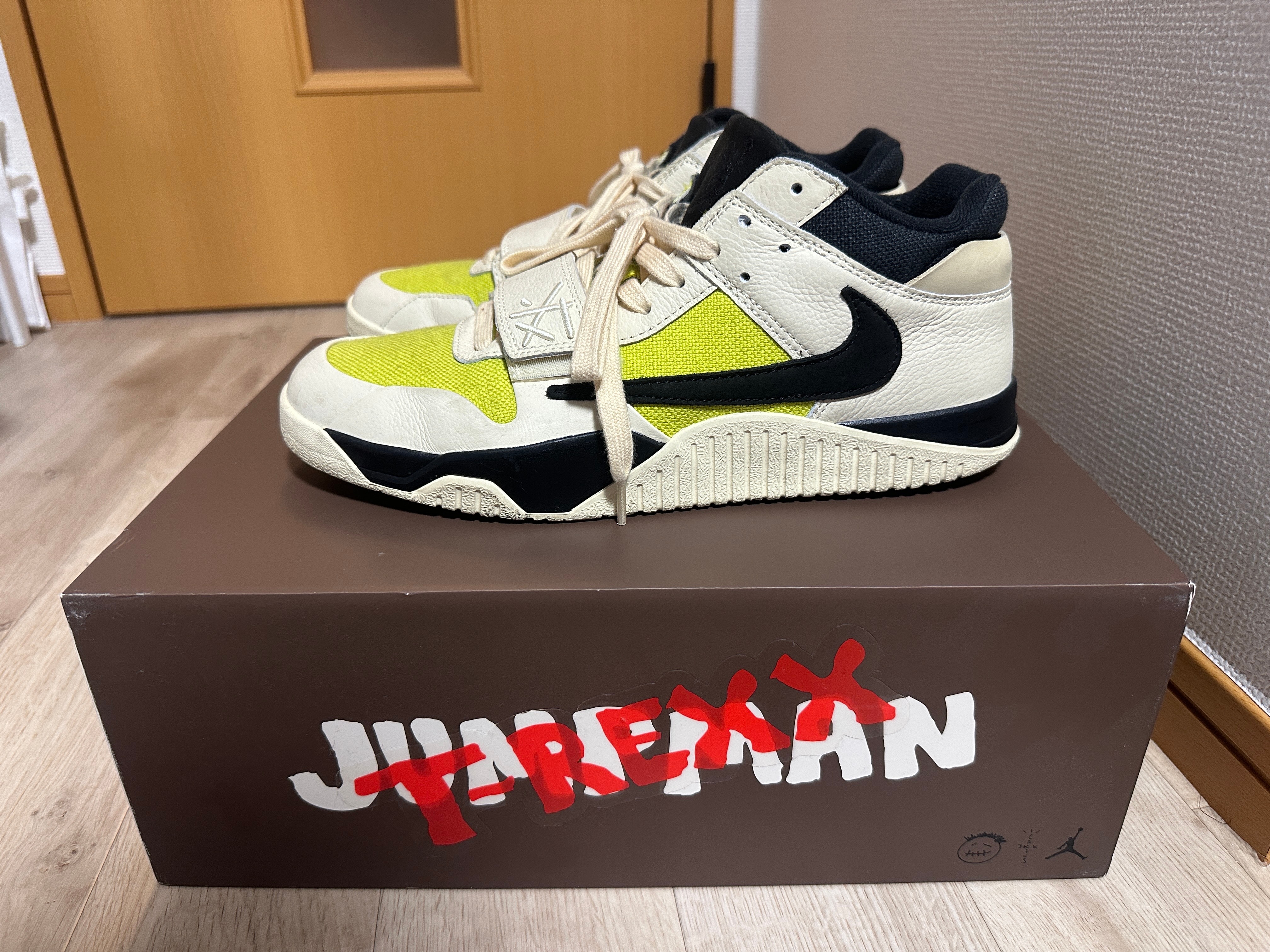 トラヴィススコット × ナイキ ジョーダン ジャンプマンジャック TR CJ1 T-Rexx "ブライトカクタス"