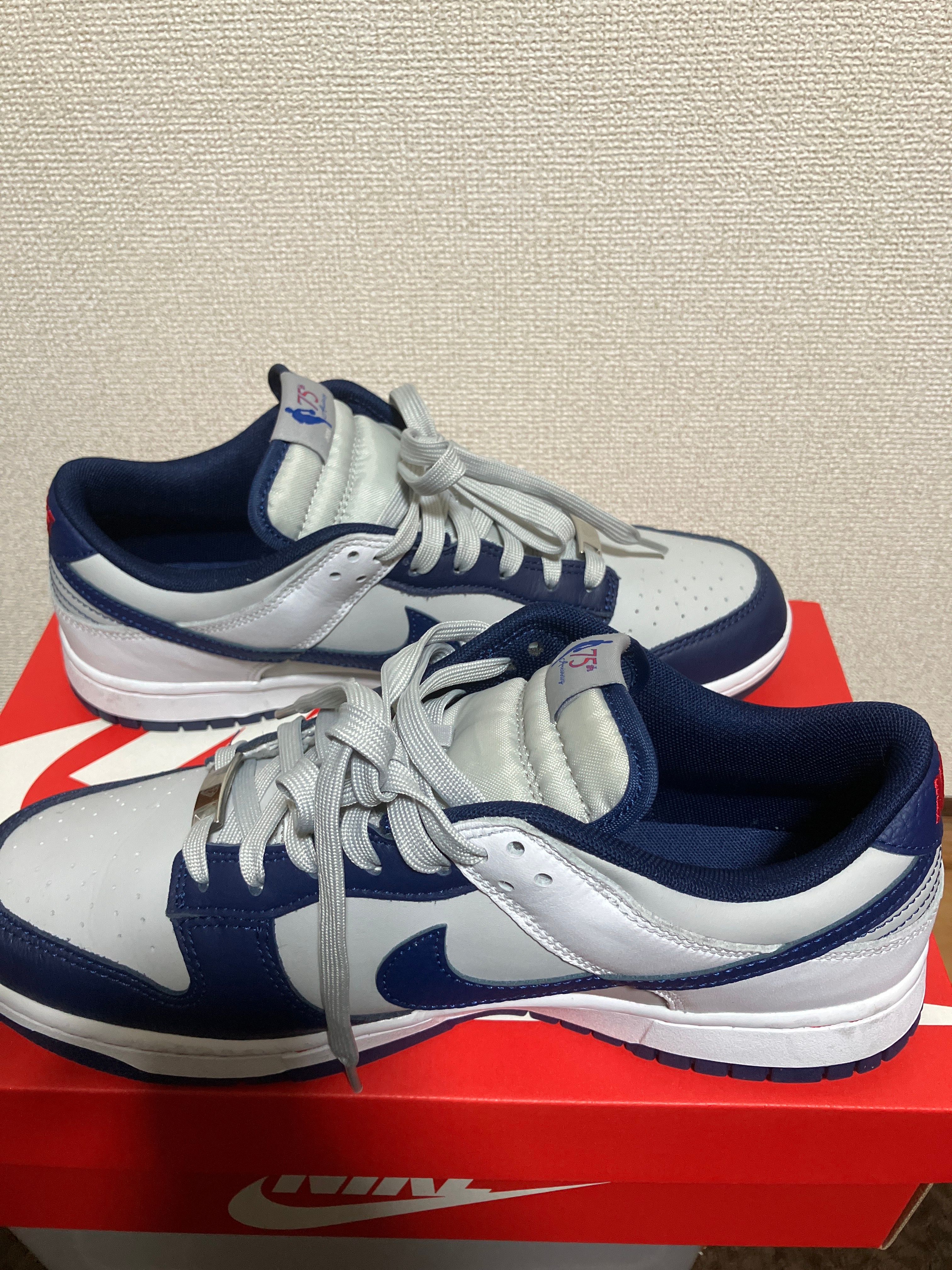 NBA × Nike Dunk Low EMB 75th Anniversary "Nets"