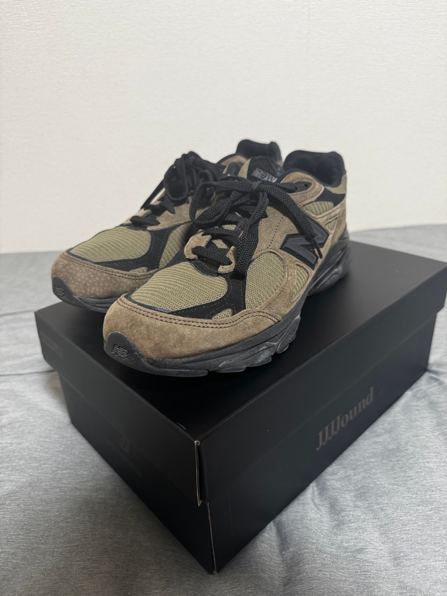 JJJJound × New Balance 990V3 "Slate Black"