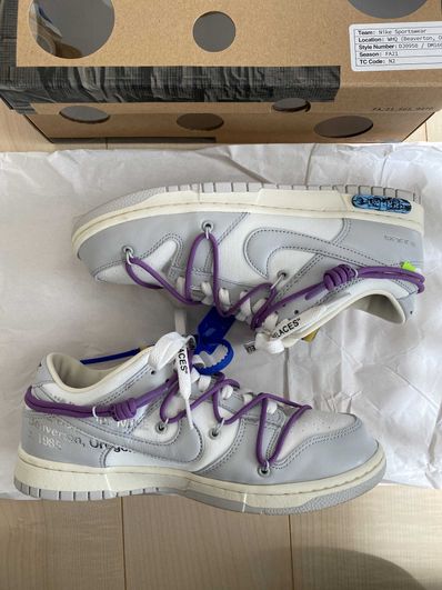 Off-White × Nike Dunk Low 1 of 50 "Lot.48"