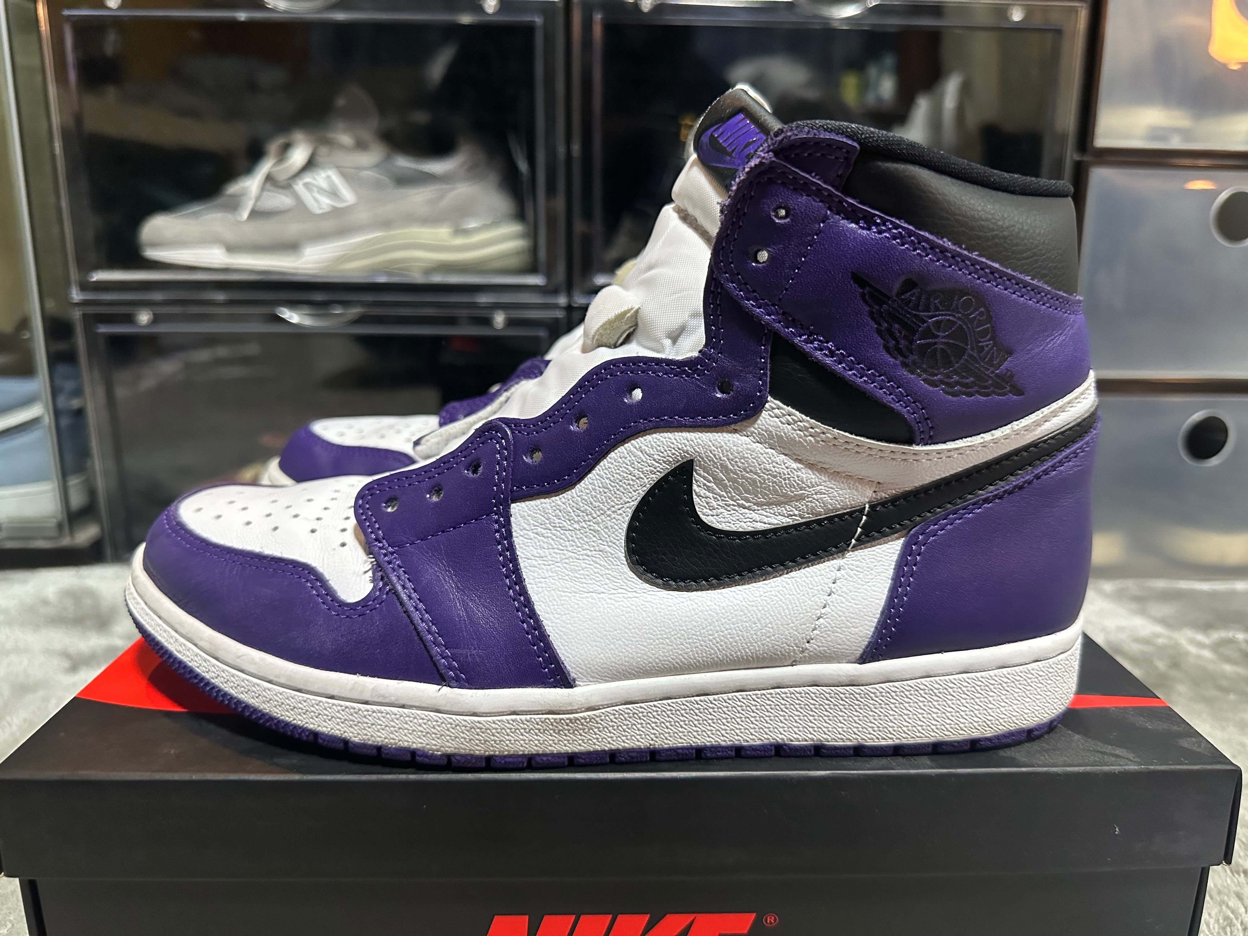 Nike Air Jordan 1 Retro High OG "Court Purple White/Black" (2020)