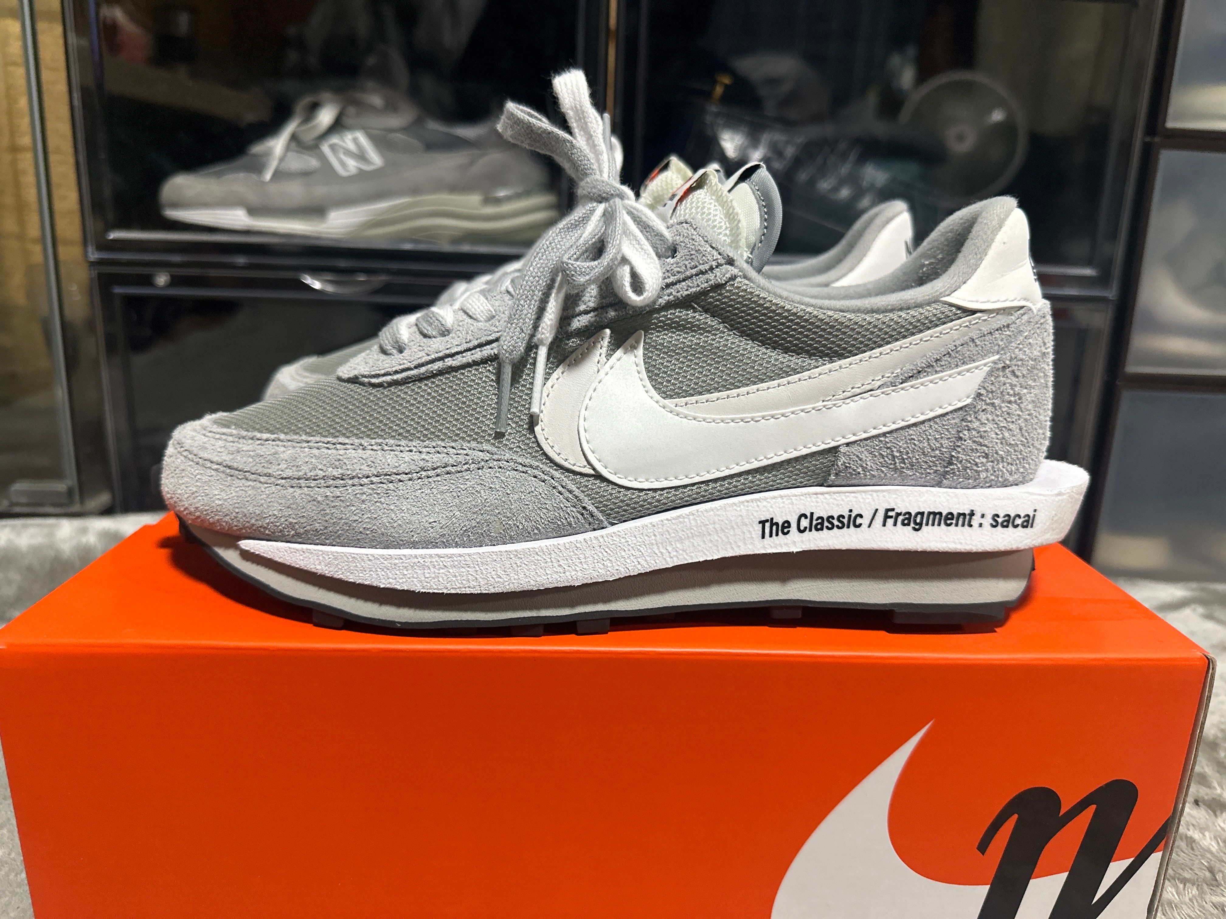 Fragment × sacai × Nike LD Waffle "Light Smoke Grey"