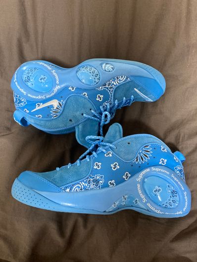 Supreme × Nike Air Zoom Flight 95 SP "University Blue/White"