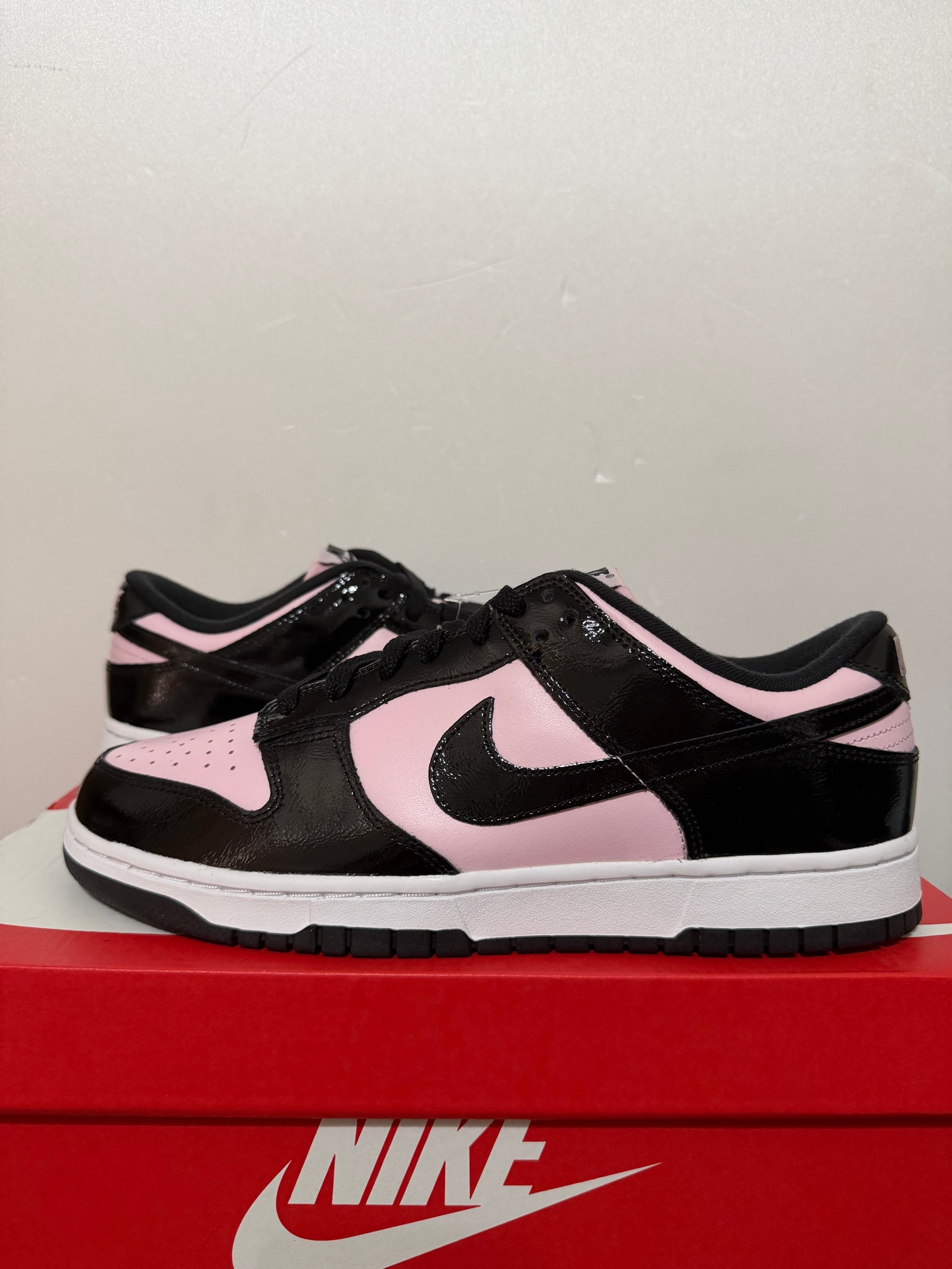 Nike Women's Dunk Low Essential "Black Patent Leather"