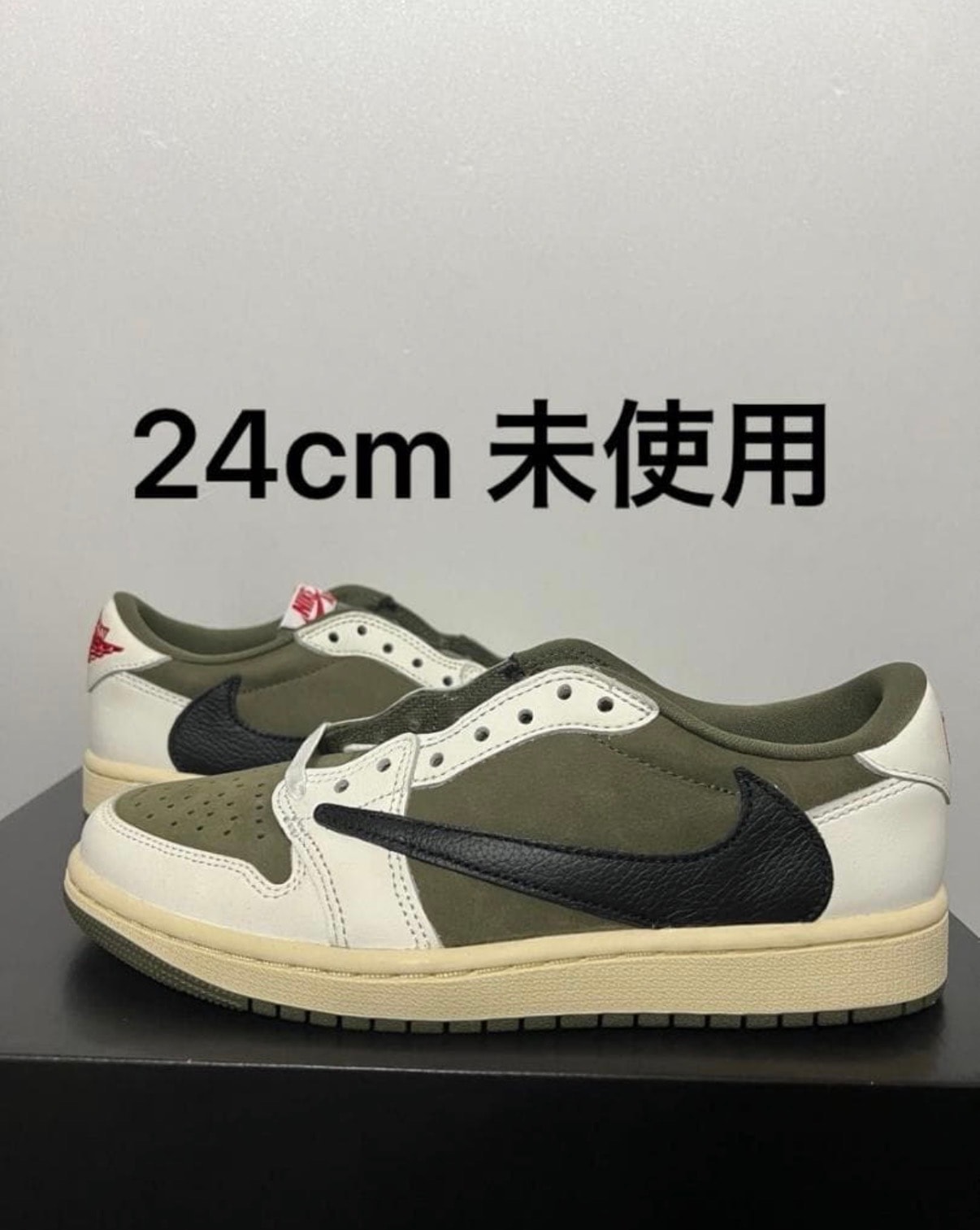 Travis Scott × Nike Air Jordan 1 Low OG SP "Reverse Olive"