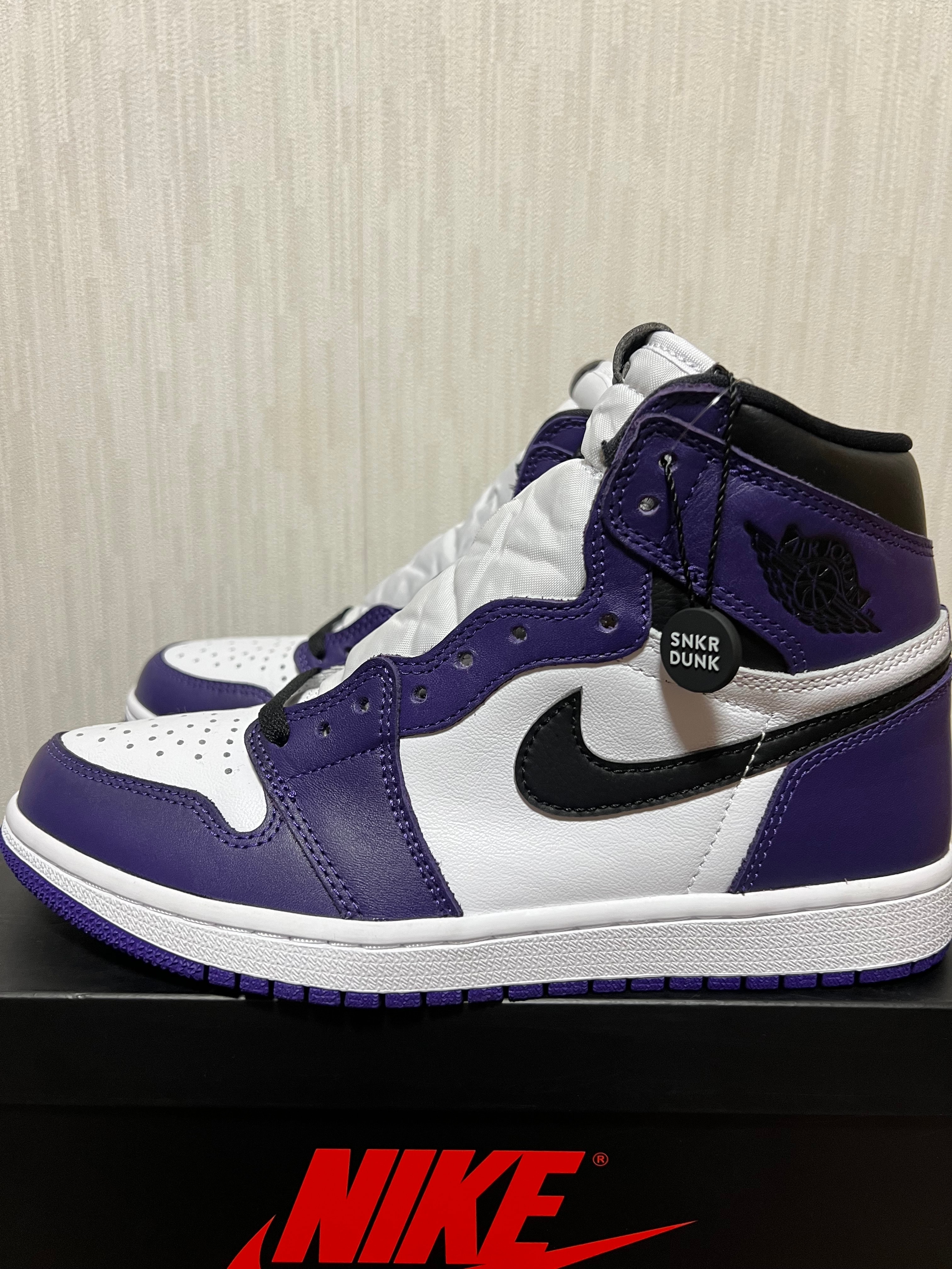 Nike Air Jordan 1 Retro High OG "Court Purple White/Black" (2020)