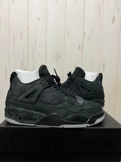 KAWS × Nike Air Jordan 4 Retro "Black"