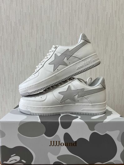 JJJJound × A BATHING APE®︎ BAPE STA "White/Grey"