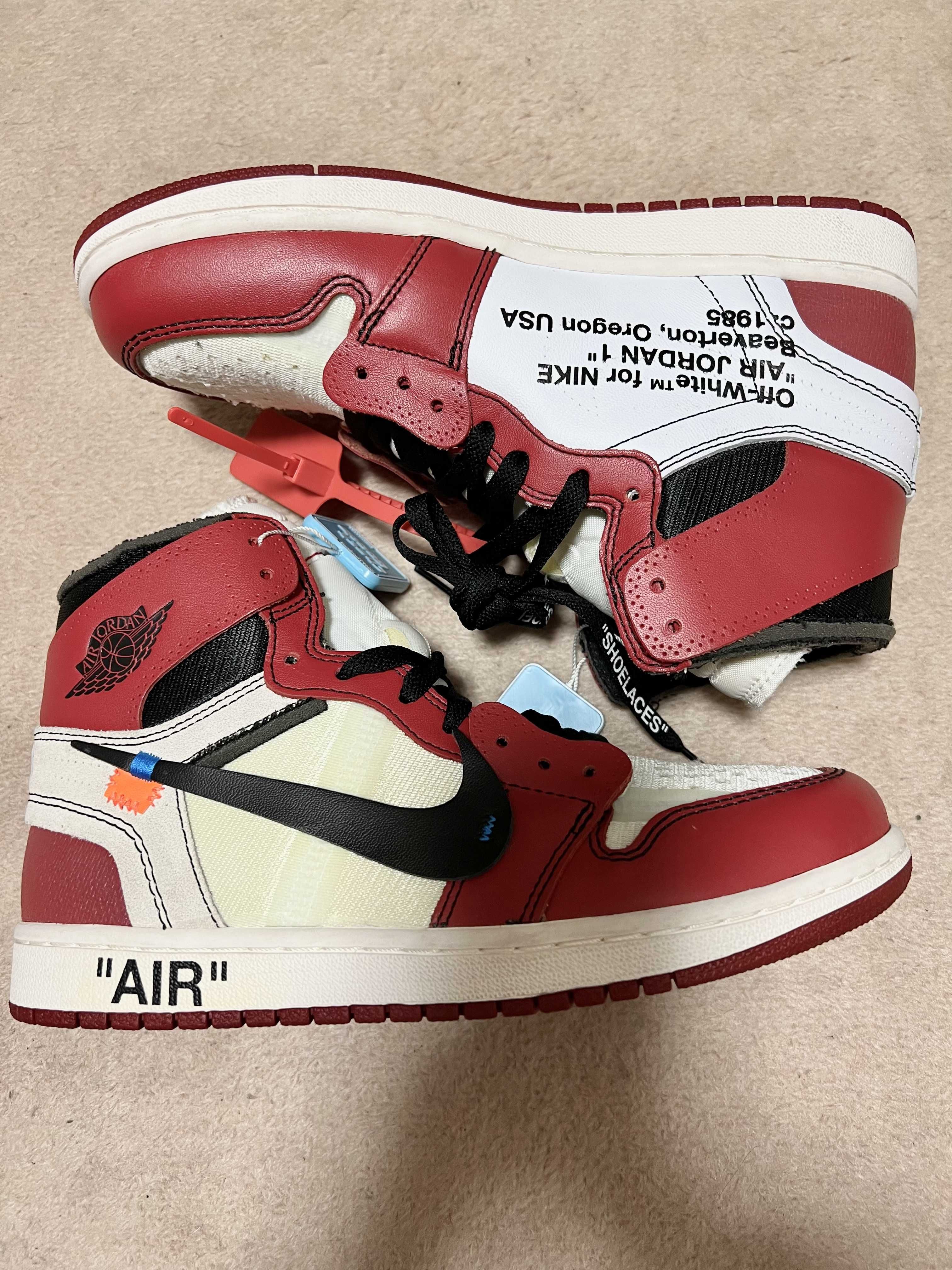 Off-White × Nike Air Jordan 1 Retro High The Ten "Chicago"