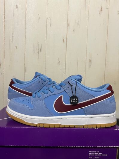 Nike SB Dunk Low Pro "Philadelphia Phillies/Valor Blue and Team Maroon"