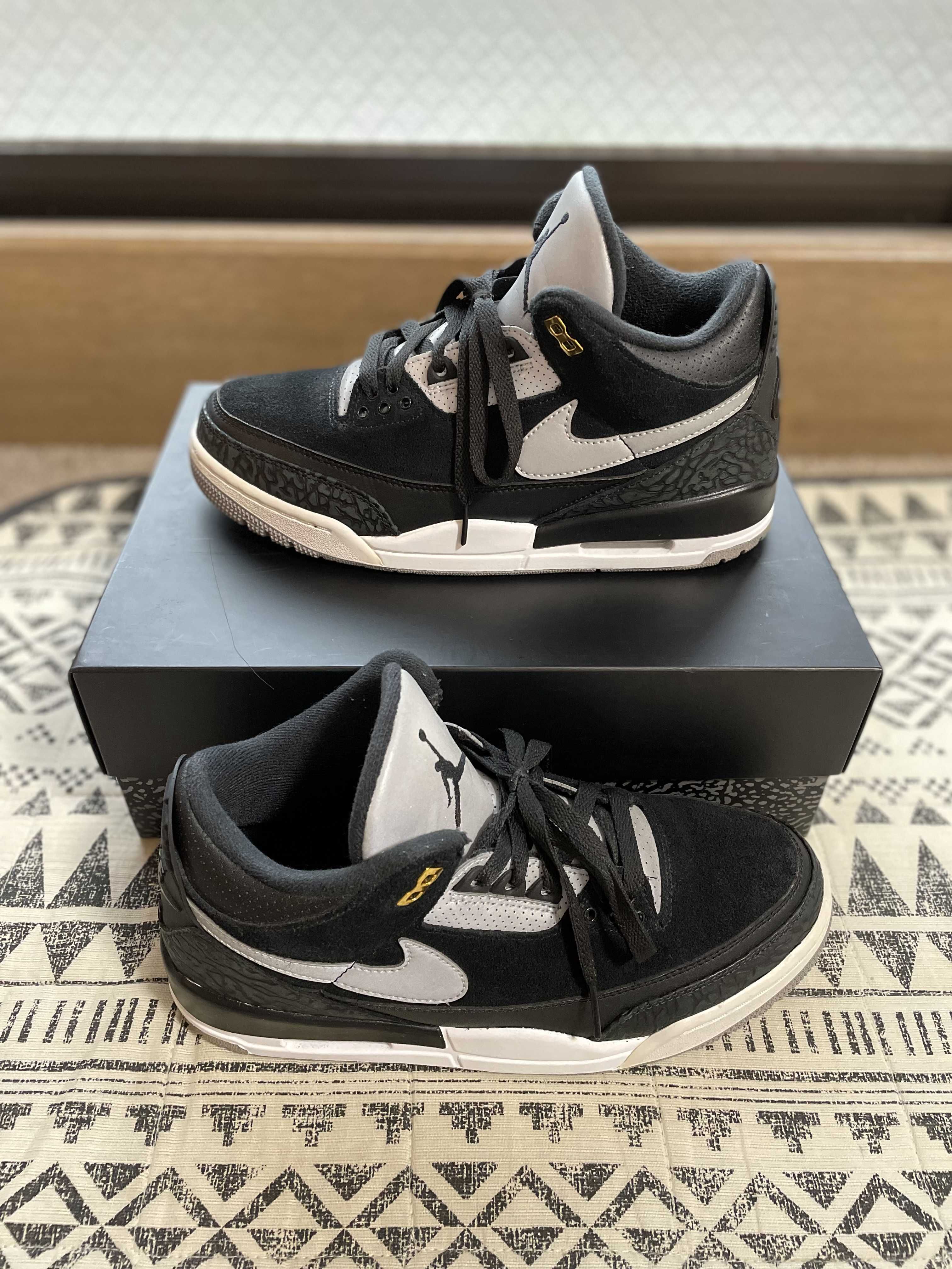 Nike Air Jordan 3 Retro Tinker "Black/Cement Grey"