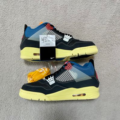 UNION × NIKE AIR JORDAN 4 "OFF NOIR"