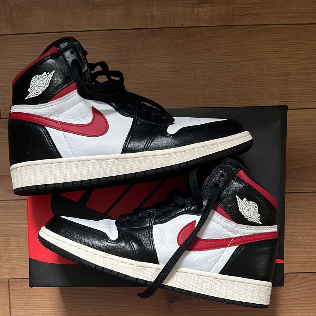 Nike GS Air Jordan 1 Retro High "Black Gym Red"