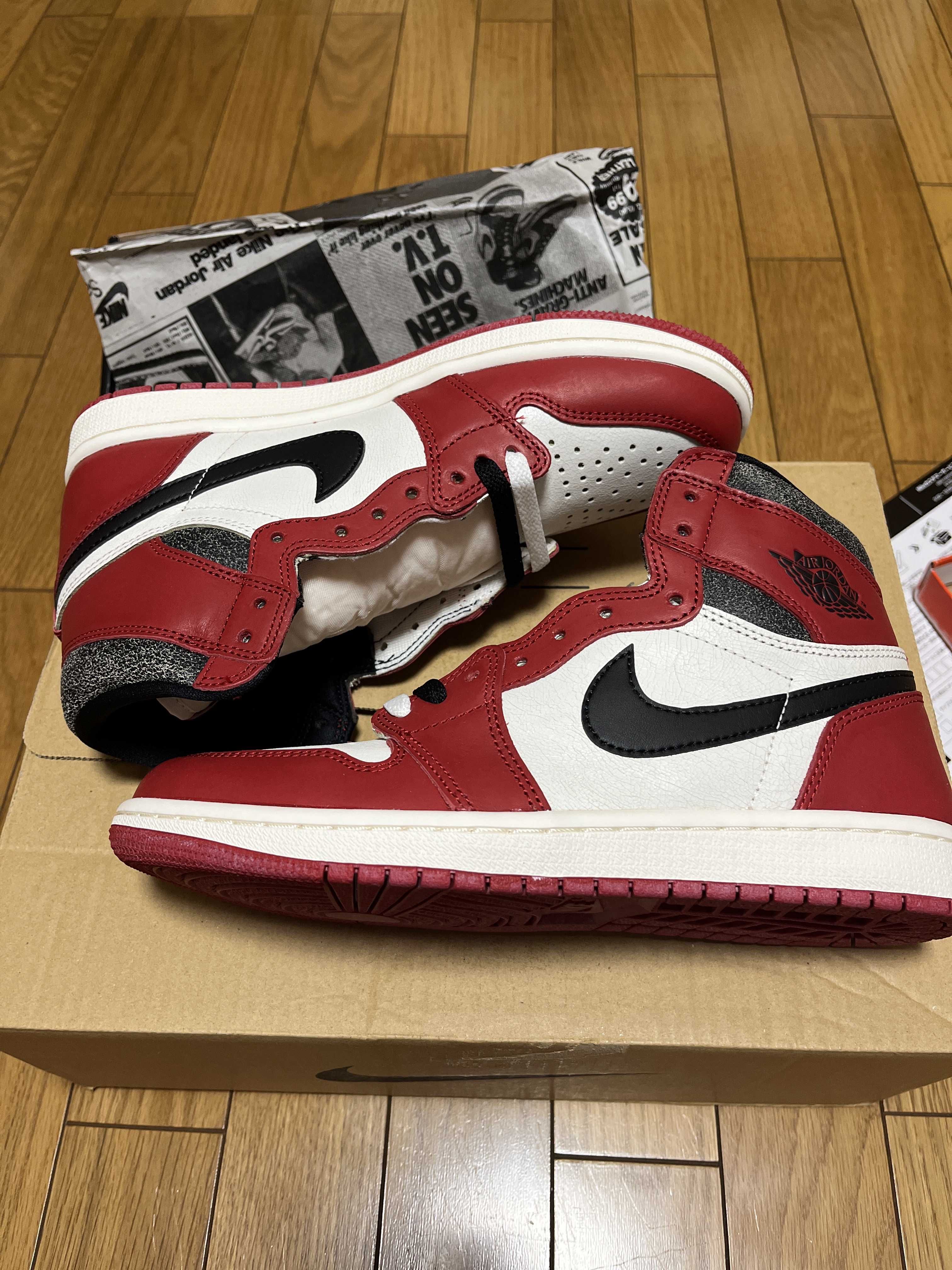 Nike Air Jordan 1 High OG "Lost & Found/Chicago"