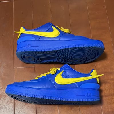 AMBUSH × Nike Air Force 1 Low "Game Royal and Vivid Sulfur"