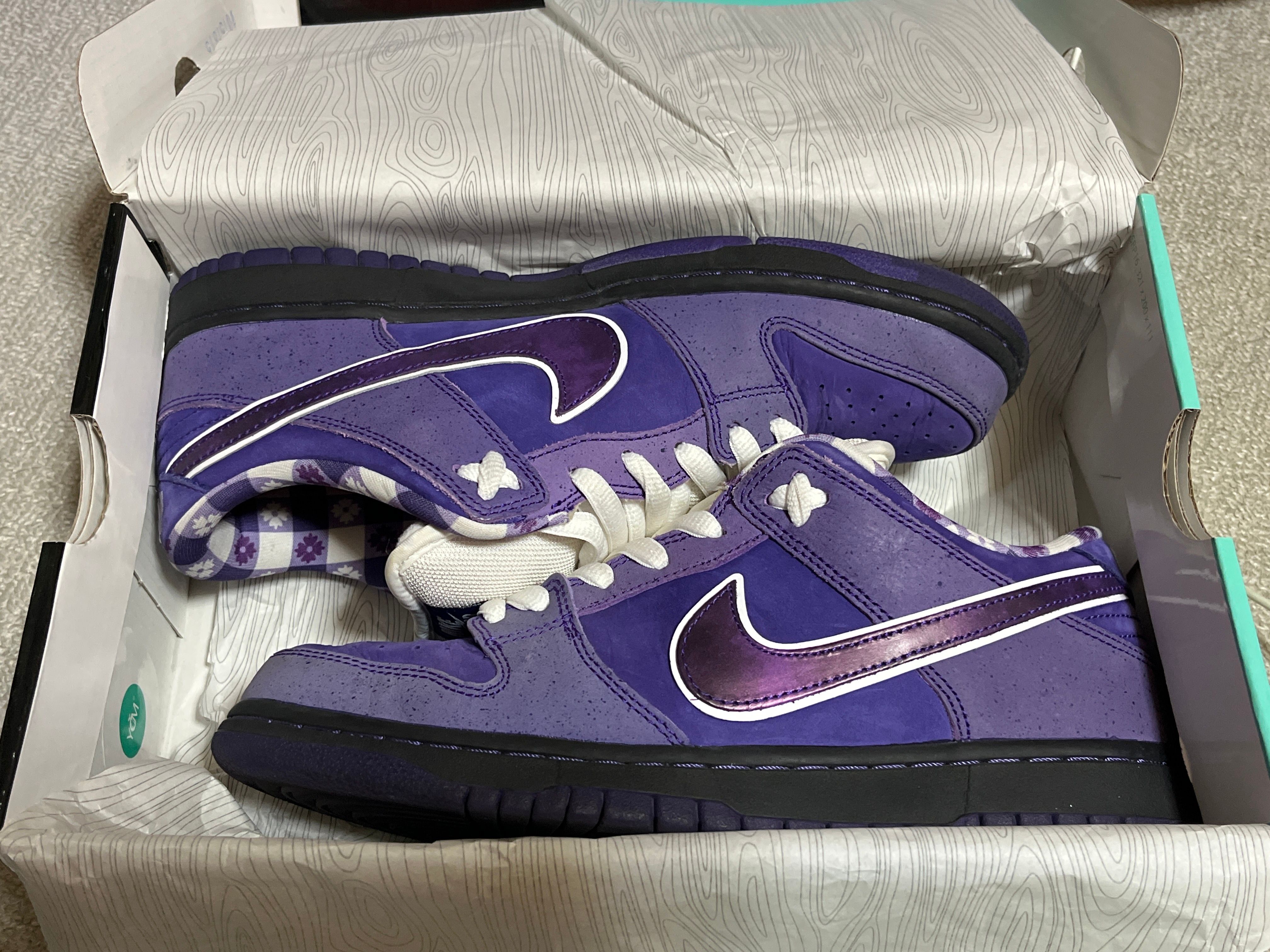 Concepts × Nike SB Dunk Low "Purple Lobster"