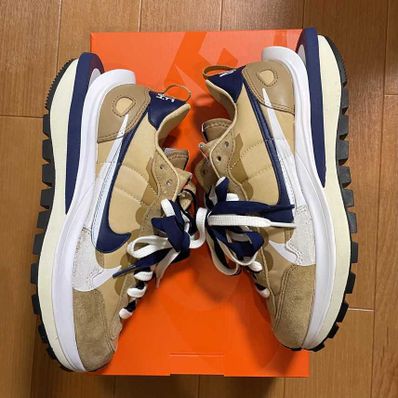 Sacai × Nike Vapor Waffle "Sesame And Blue Void"