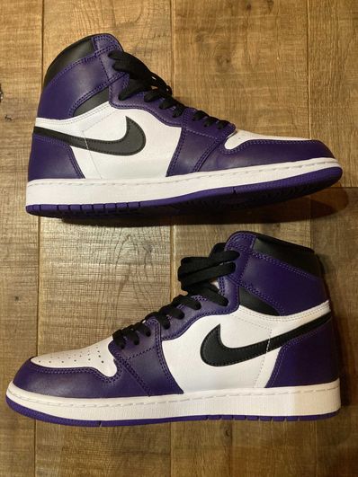 Nike Air Jordan 1 Retro High OG "Court Purple White/Black" (2020)