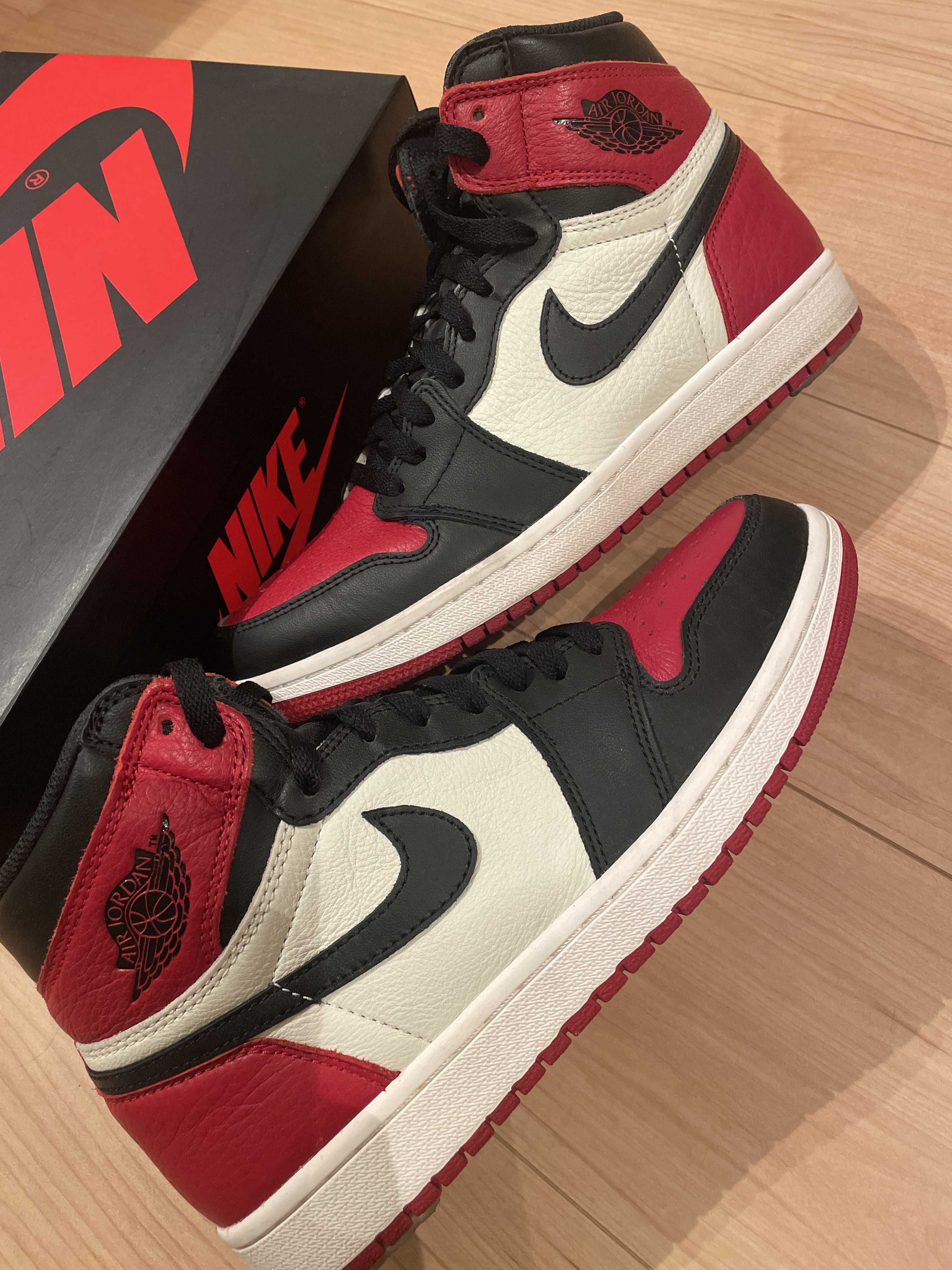 Nike Air Jordan 1 Retro High OG "Bred Toe"