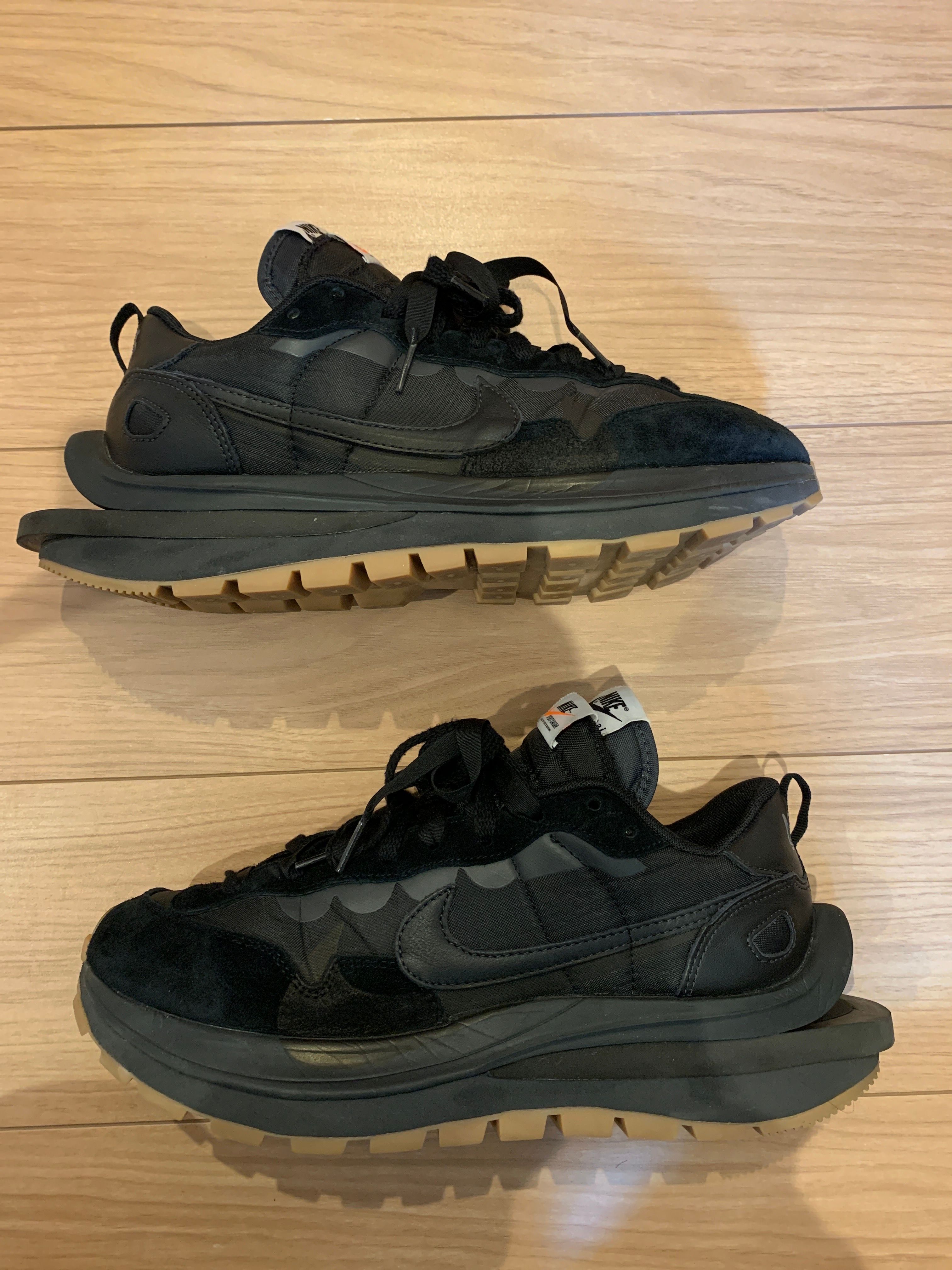 sacai × Nike VaporWaffle "Black Gum"