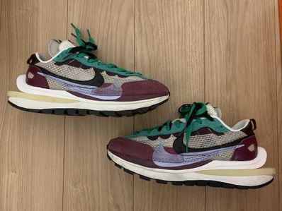 sacai × Nike Vapor Waffle "String/Red/Green"