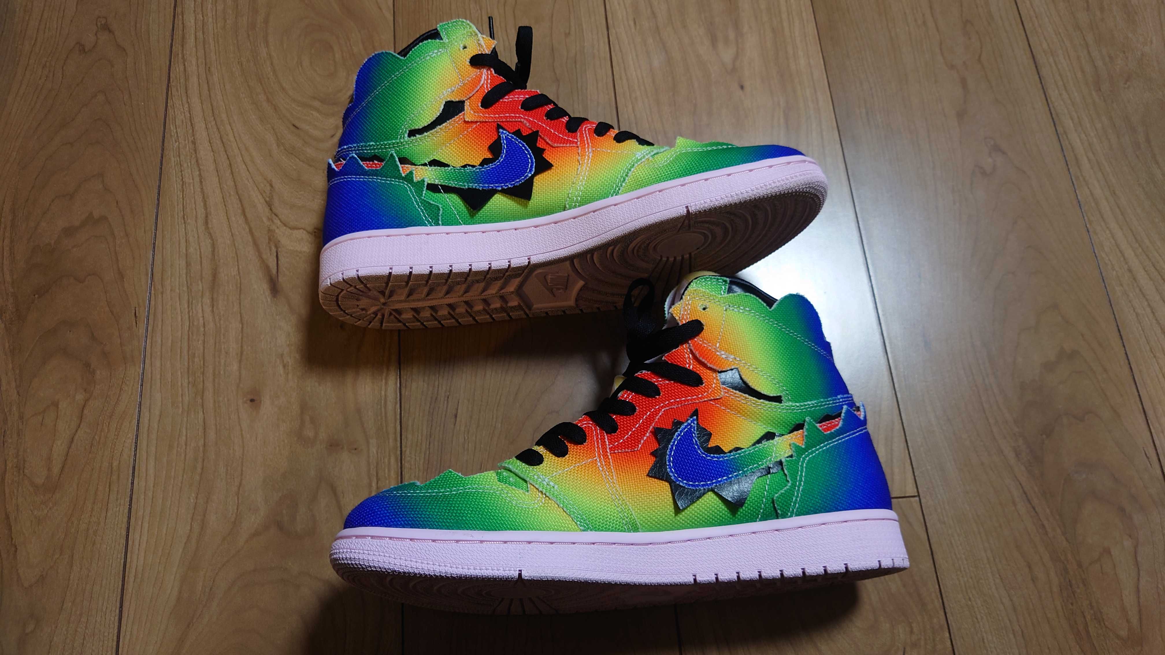 J Balvin × Nike Air Jordan 1 High OG "Rainbow"
