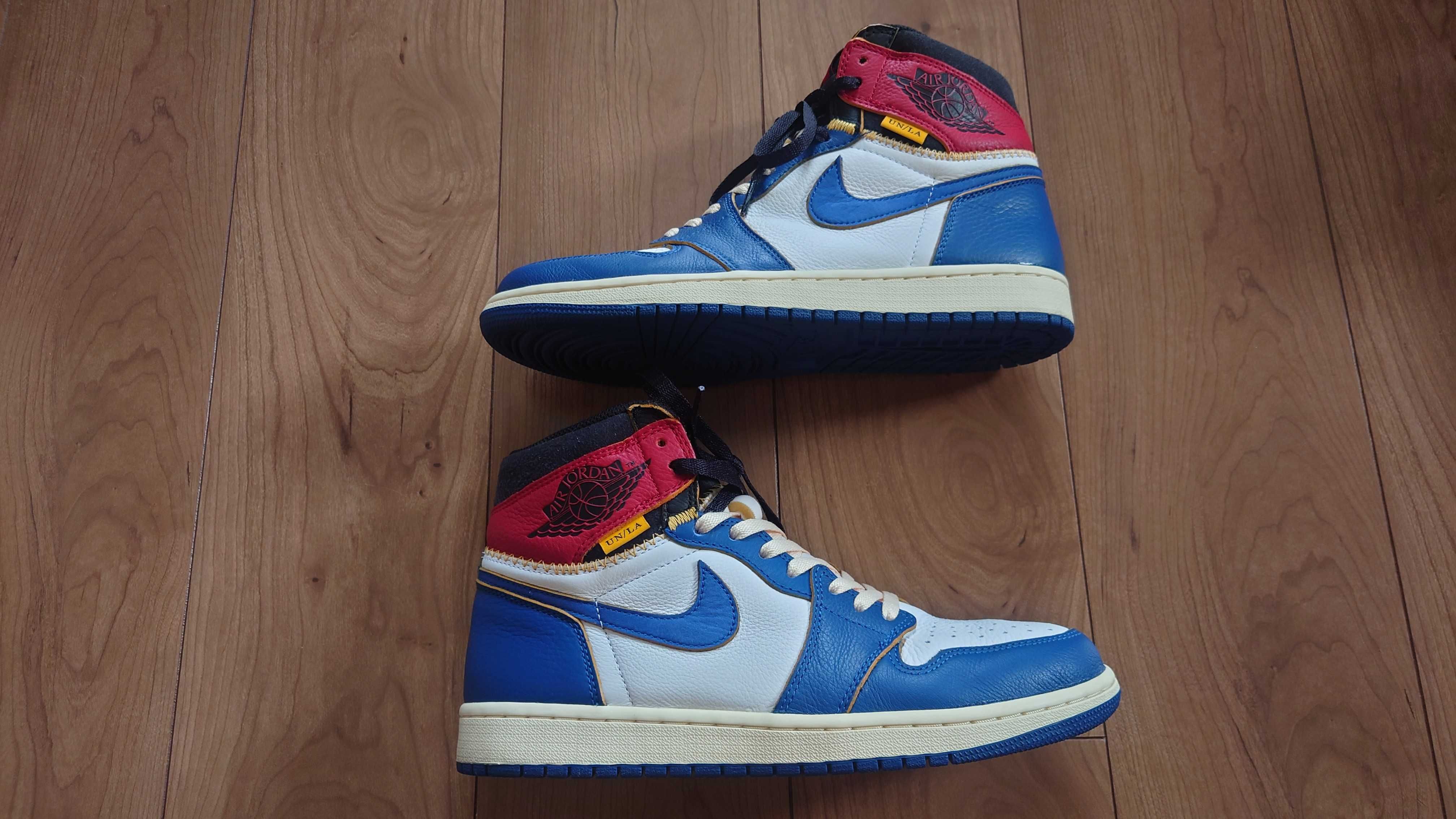Union × Nike Air Jordan 1 Retro High OG NRG "Storm Blue/Varsity Red"