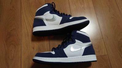 Nike Air Jordan 1 High OG CO.JP "White/Midnight Navy" (2020)(ブリーフケースなし)
