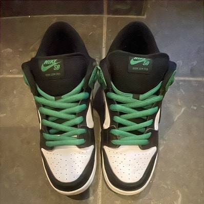 Nike SB Dunk Low Pro "Black and Classic Green"