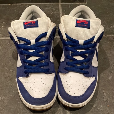 Nike SB Dunk Low "Los Angeles Dodgers/Deep Royal Blue"