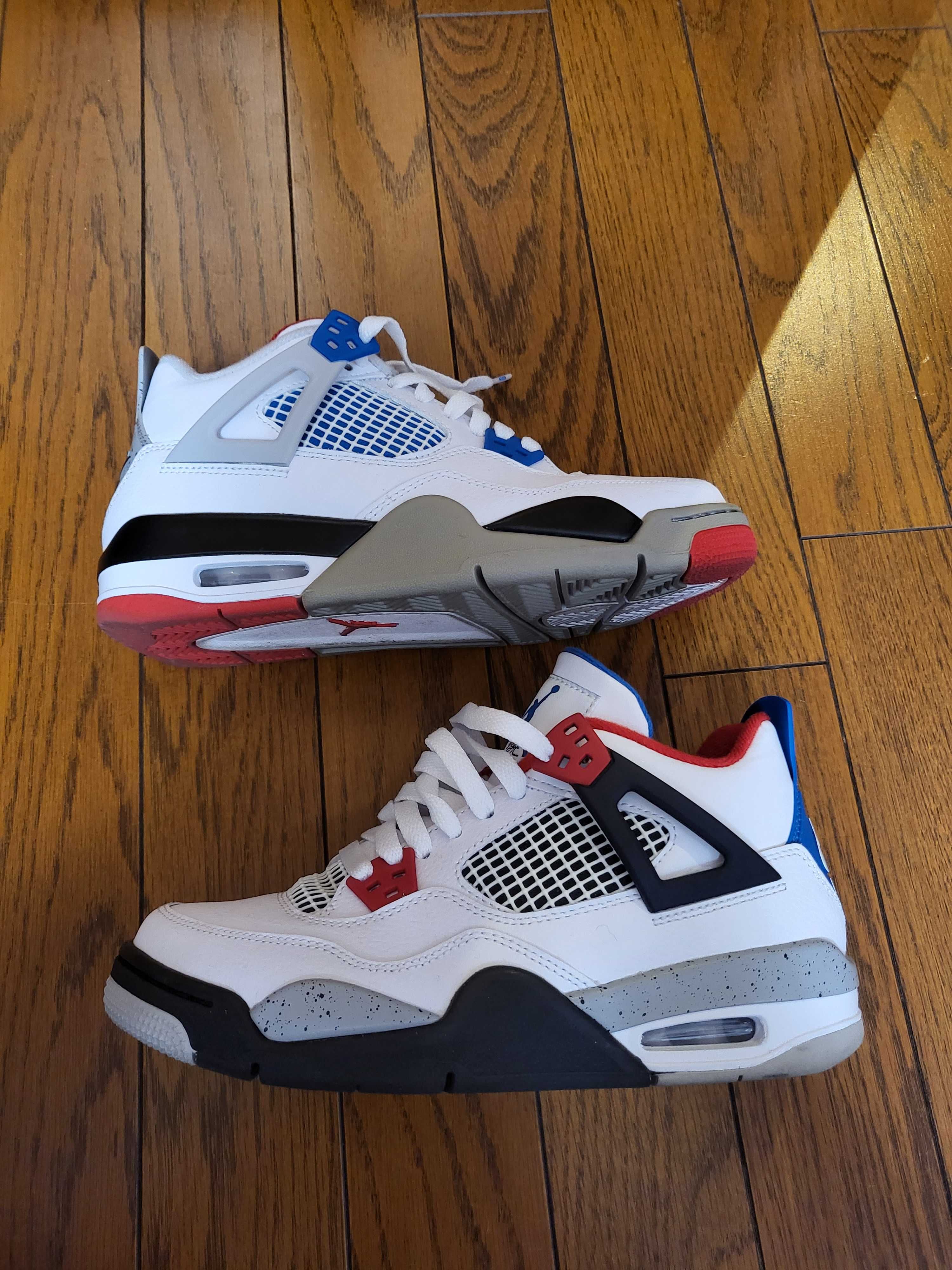 NIKE AIR JORDAN 4 GS WHAT THE 4