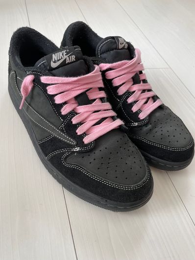 Travis Scott × Nike Air Jordan 1 Low OG SP "Black Phantom"