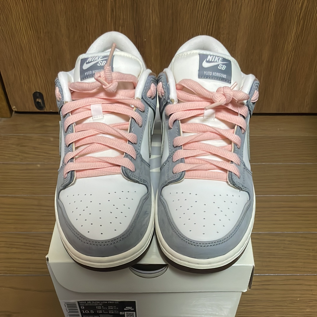 堀米 雄斗(Yuto Horigome) × Nike SB Dunk Low Pro QS "Wolf Grey"