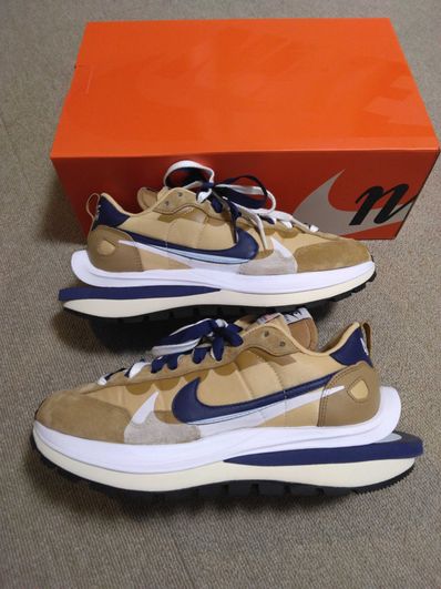 Sacai × Nike Vapor Waffle "Sesame And Blue Void"