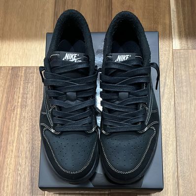Travis Scott × Nike Air Jordan 1 Low OG SP "Black Phantom"