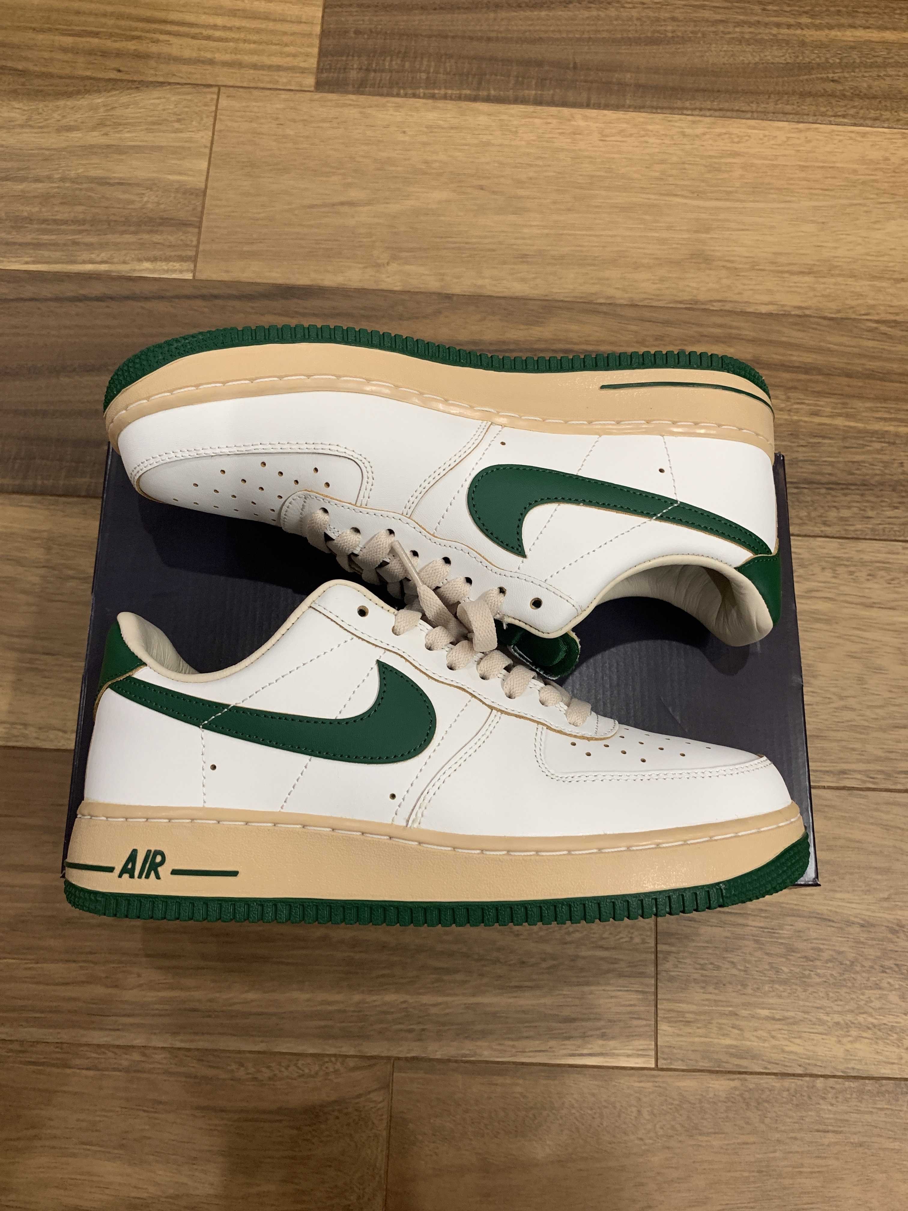 Nike Women's Air Force 1 Low "Green and Muslin"