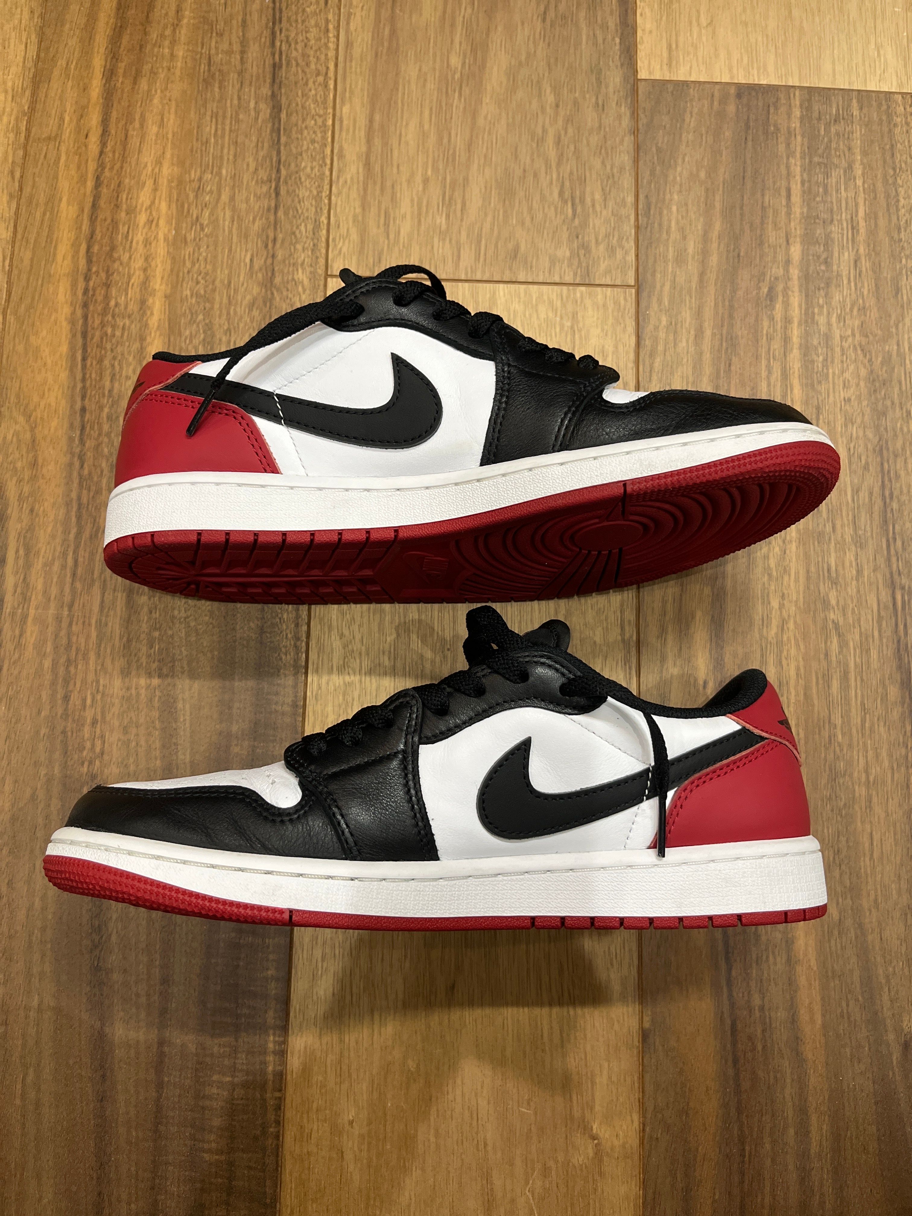 Nike Air Jordan 1 Retro Low OG "Black Toe"