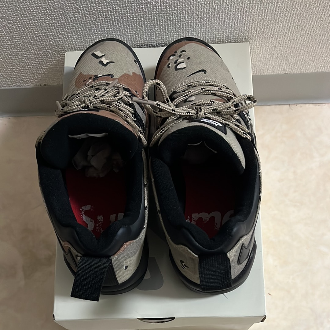 シュプリーム × ナイキ SB ダーウィン ロー "デザートカモ"