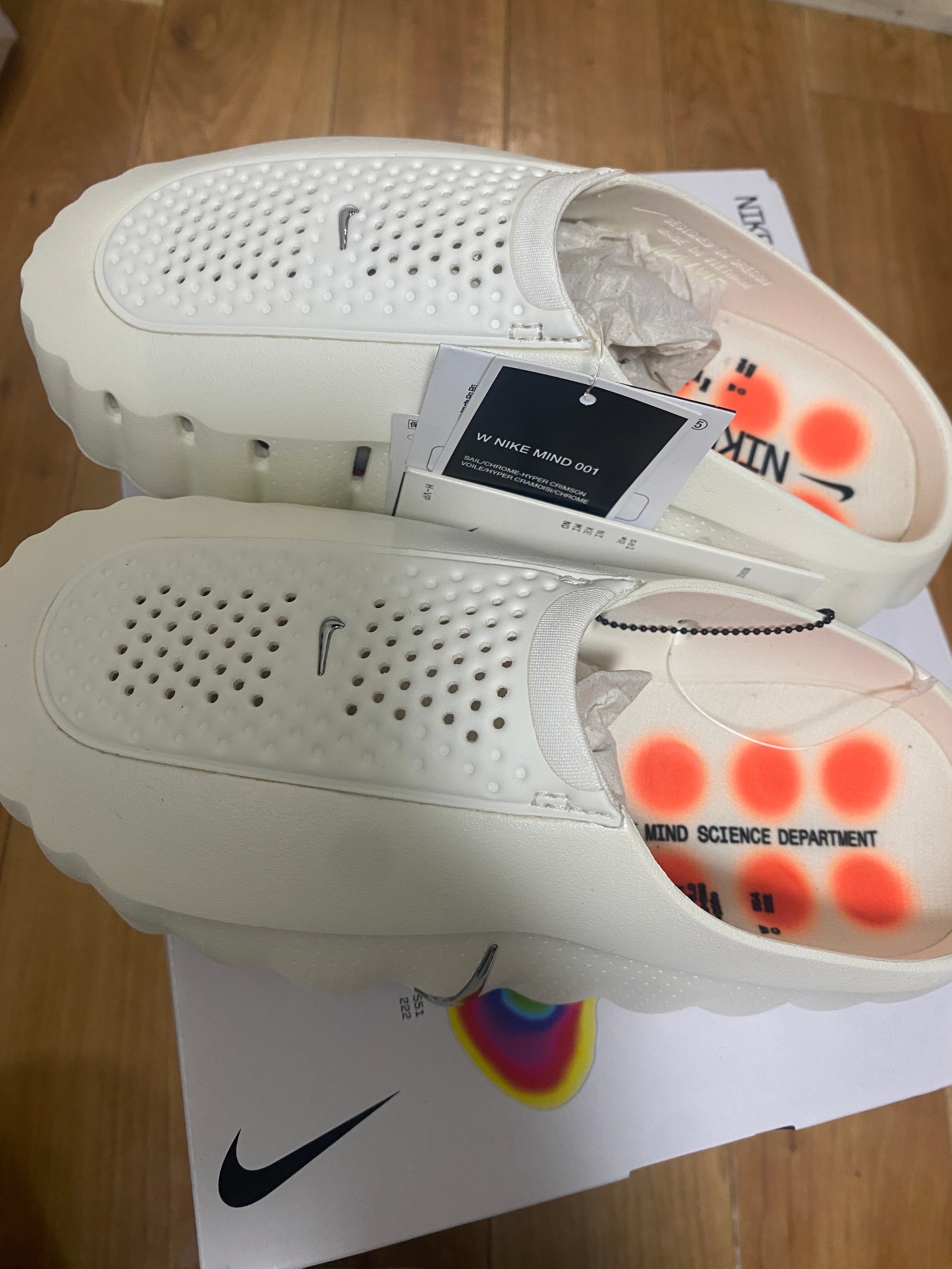 Nike Women's Mind 001 Mules "Sail"