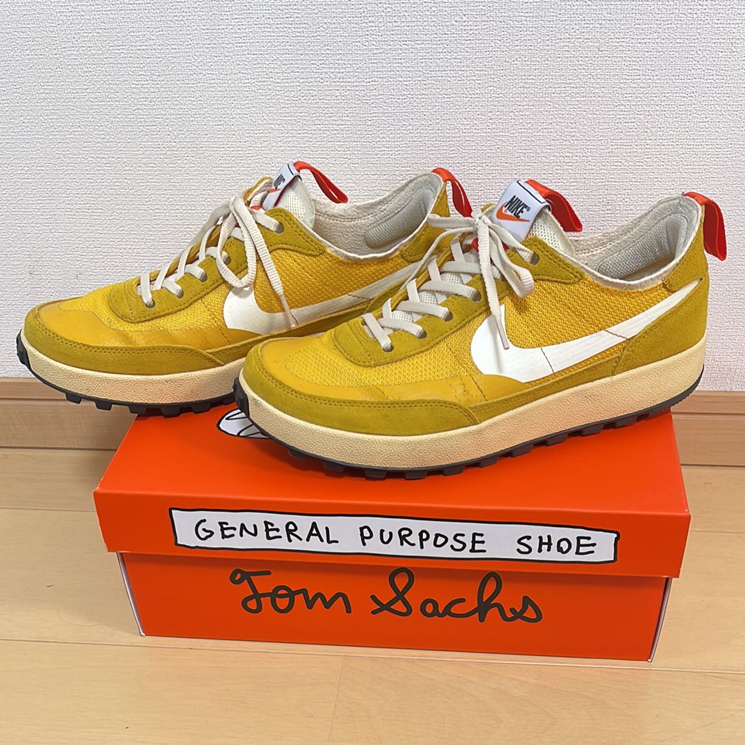 Tom Sachs × NikeCraft Women's General Purpose Shoe "Yellow / Archive"
