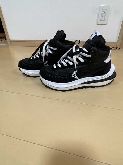 Jean-Paul Gaultier × sacai × Nike Vapor Waffle "Black/Black-White"