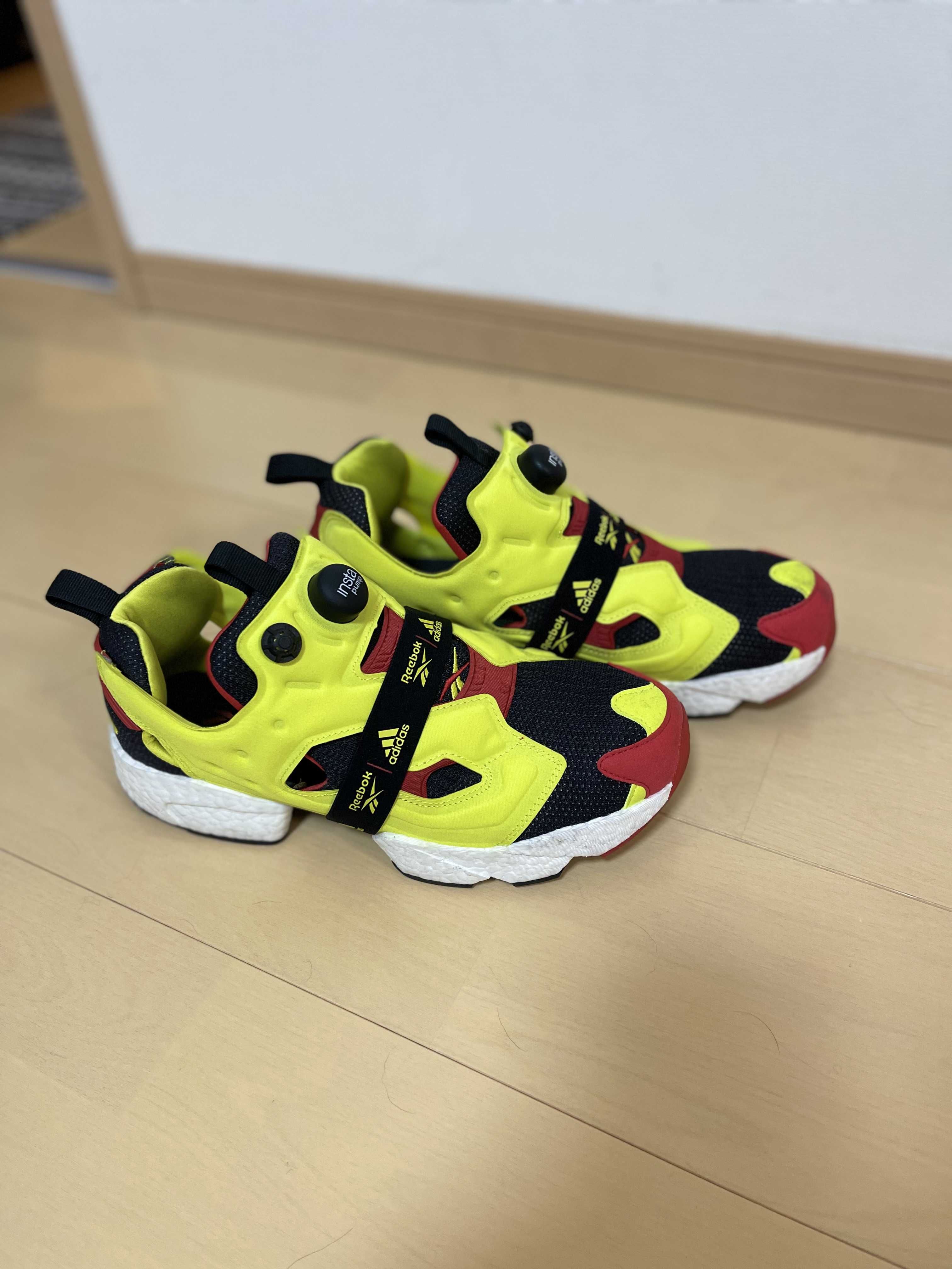 ADIDAS × REEBOK INSTAPUMP FURY BOOST OG "YELLOW/RED"