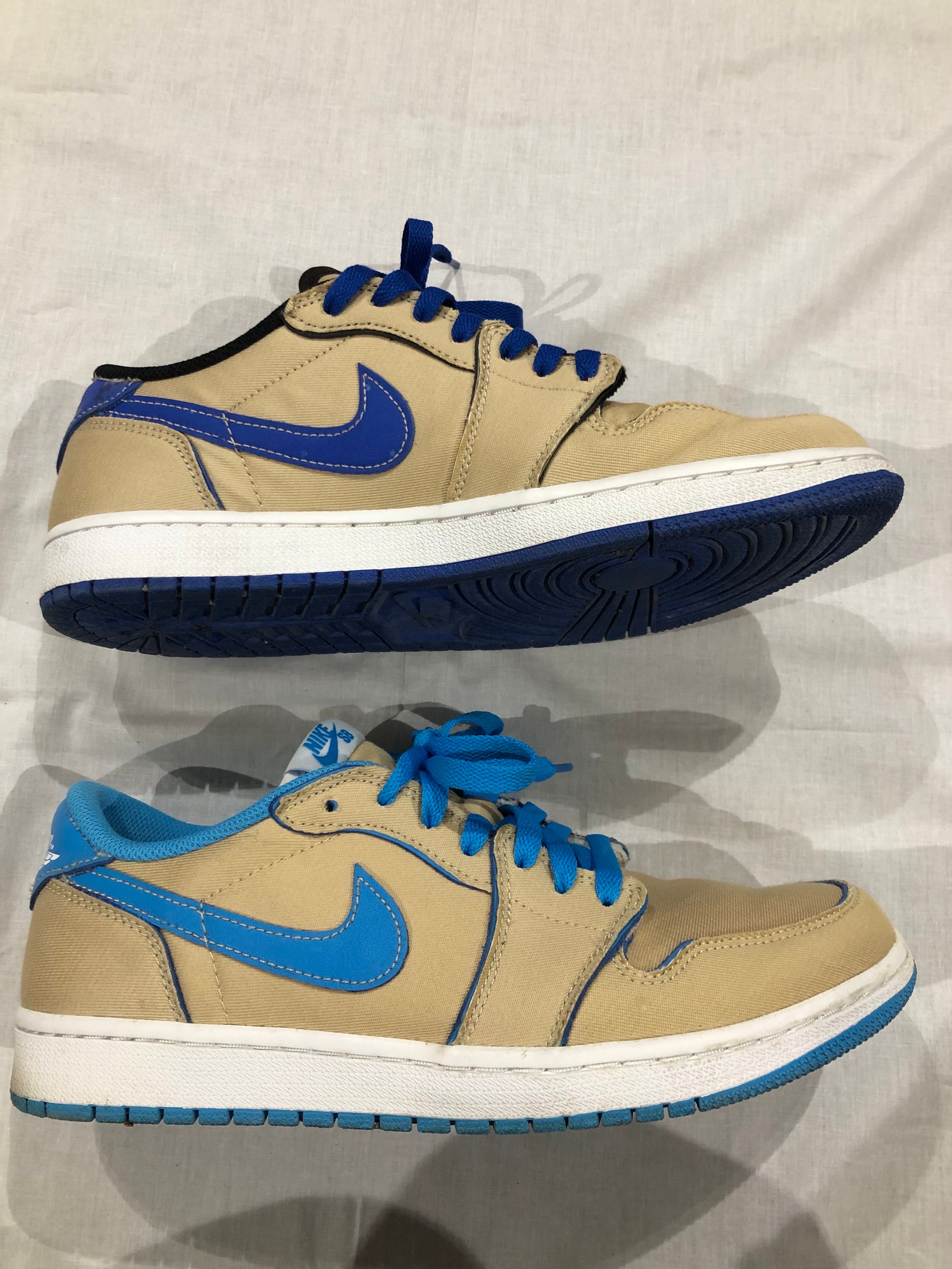Nike SB Air Jordan 1 Low "Desert Ore/Royal Blue"