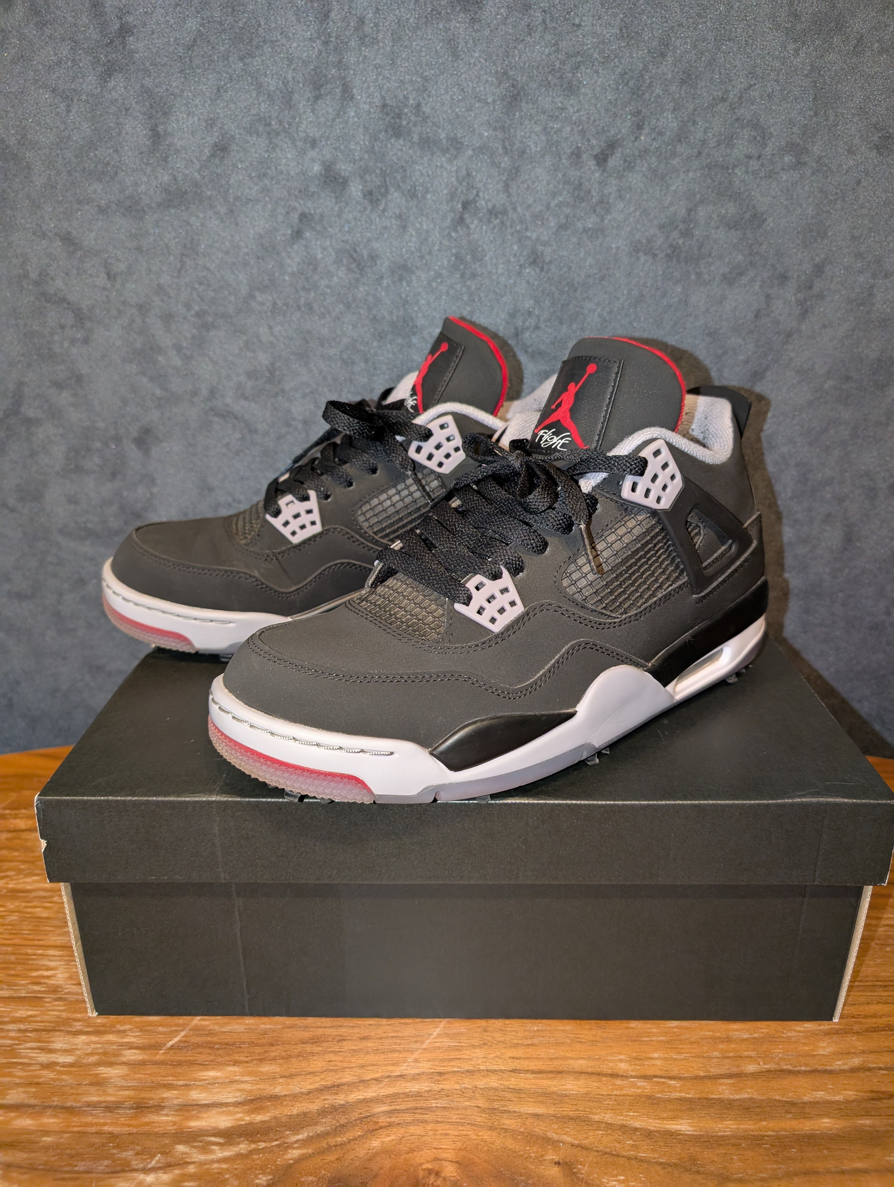 Nike Air Jordan 4 Golf "Bred"
