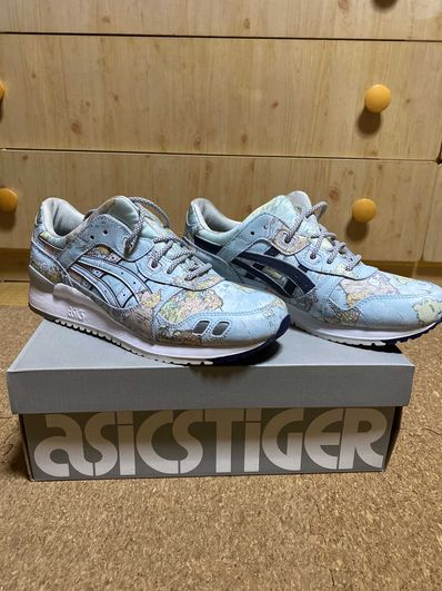 Asics Gel-Lyte III Atmos World Map "Blue"