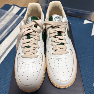 Nike Women's Air Force 1 Low "Green and Muslin"