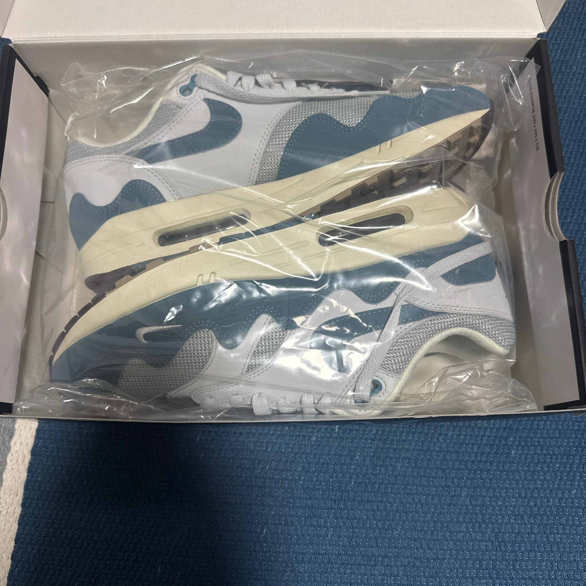 Patta × Nike Air Max 1 "Noise Aqua"