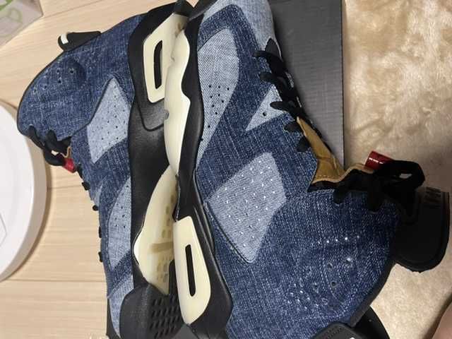 NIKE AIR JORDAN 6 "WASHED DENIM"